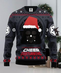 Darth Vader Cheer Ugly Christmas Sweater For Men Women