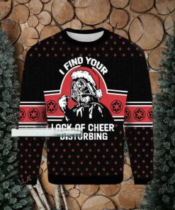 Darth Vader I Find Your Lack Of Cheer Disturbing Star Wars Ugly Christmas Sweater