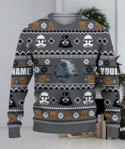 Darth Vader Stormtrooper Ugly Sweater Christmas