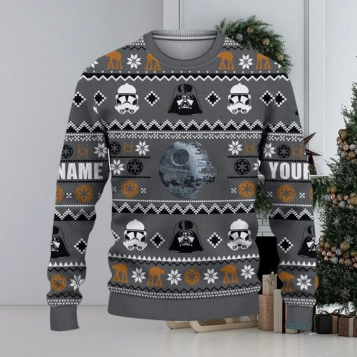 Darth Vader Stormtrooper Ugly Sweater Christmas