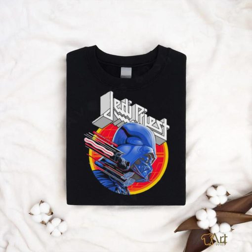 Darth Vader and Judas Priest Galactic Hellion logo shirt