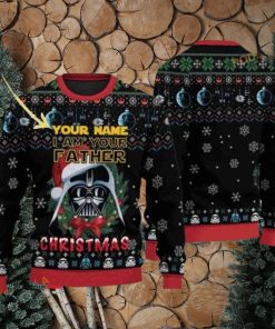 Darth Vaders I Am Your Father Star Wars Custom Ugly Knitted Christmas 3D Sweater