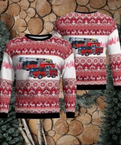 Dartmouth, Massachusetts, Dartmouth Fire District #1 Aop Ugly Sweater 3D Gift For Men And Women