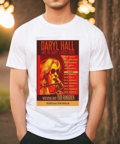 Daryl Hall And The Daryl’s House Band With Special Guest Todd Rundgren August & November Tour 2023 Poster Shirt