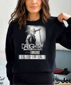 Daughtry Acoustic Bare Bones Tour 2023 USA Merch, Daughtry Bare Bones Tour Setlist 2023 Shirt, Daughtry Tour Dates 2023 With Special Guest Ayron Jones Shirt