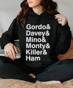 Dave Lane Gordo & Davey & Mino & Monty & Killer & Ham Shirt