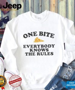 Dave Portnoy One Bite Everyone Knows The Rules Shirt