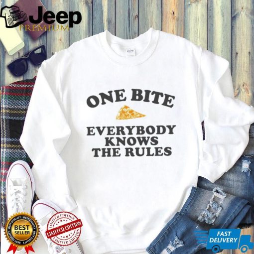 Dave Portnoy One Bite Everyone Knows The Rules Shirt