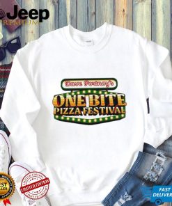 Dave Portnoy One Bite Pizza Festival 2023 Shirt