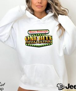 Dave Portnoy One Bite Pizza Festival logo shirt