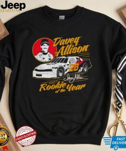 Davey Allison Rookie of the Year 1987 signature retro shirt