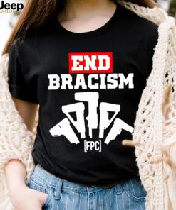 David Hogg’s Birthday End Bracism logo shirt