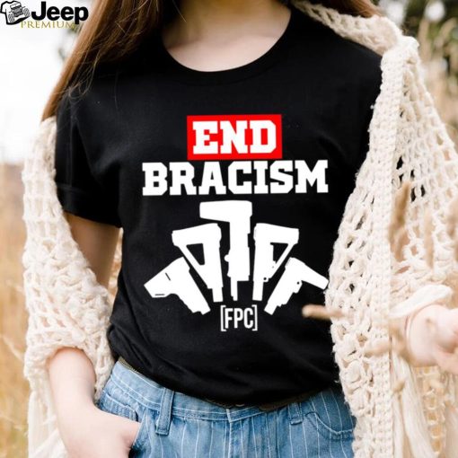 David Hogg’s Birthday End Bracism logo shirt