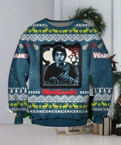 David Lightman Wargames Ugly Christmas Sweater