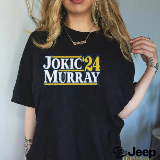 David Sirota Wearing Jokic Murray 24 New Shirt