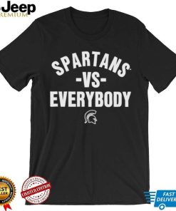 David Stoney Stone Jr Wearing Spartans Vs Everybody Shirt