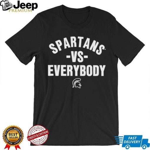 David Stoney Stone Jr Wearing Spartans Vs Everybody Shirt