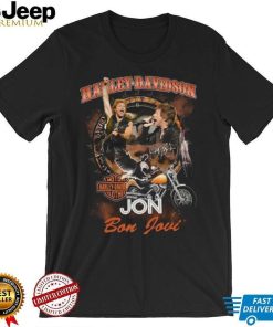 Davidson Smotor Harley Davids Jon Bon Jovi Shirt