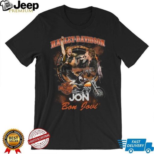 Davidson Smotor Harley Davids Jon Bon Jovi Shirt