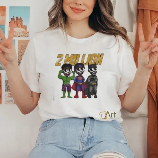 Daydrian Harding Merch 2 Million Subscribers Shirt