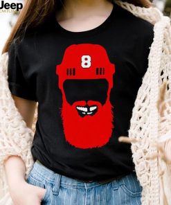 Brent Burns Carolina Hurricanes helmet funny face shirt