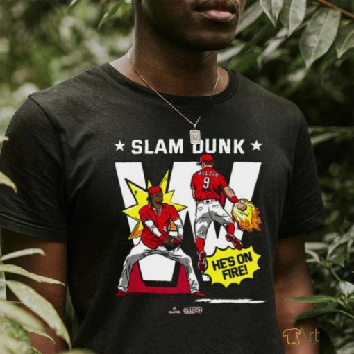 De La Cruz And McLain Slam Dunk T Shirt