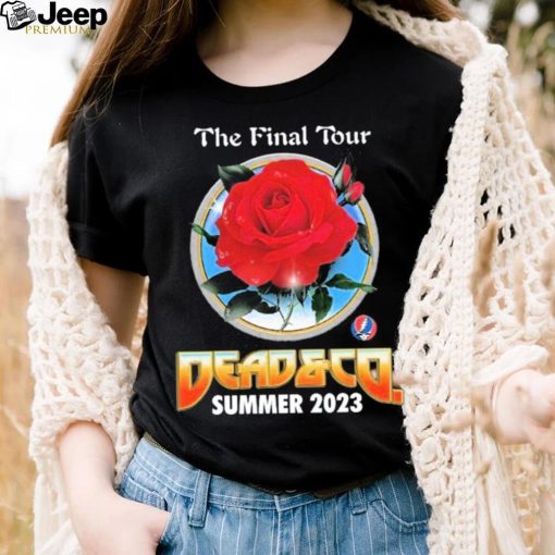 Dead & Company Grateful Dead Detail Final Tour With 2023 Concert Dates Shirt