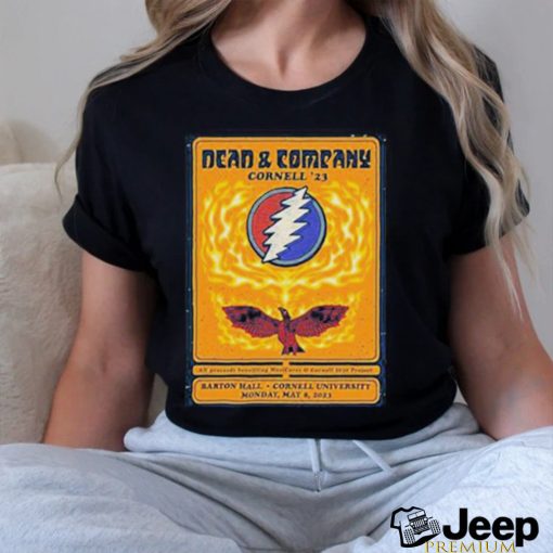 Dead & company may 8 2023 barton hall cornell university shirt