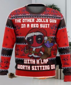 Deadpool Jolly Red Guy Ugly Christmas Sweater Funny Gift For Men And Women Fans