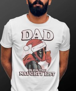 Deadpool Marvel Comics Mad Engine Bad Dad Graphic T Shirt