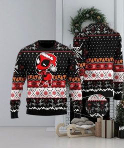 Deadpool Merry Kissmyass Ugly Sweater For Woman