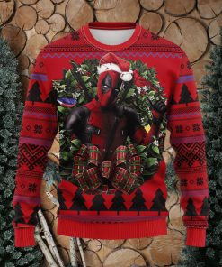 Deadpool Noel Mc Ironic Thanksgiving Women Mens Ugly Christmas Sweater