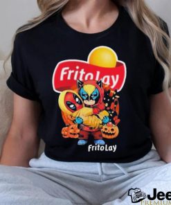 Deadpool Wolverine Frito Lay Logo Halloween Shirt