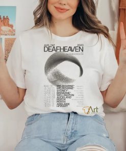 Deafheaven Australia And New Zealand Tour 2023 Poster shirt