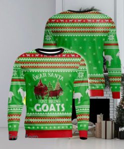 Dear Santa Just Bring Goats Ugly Christmas Sweater