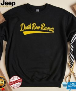 Death Row Records Baseball shirt