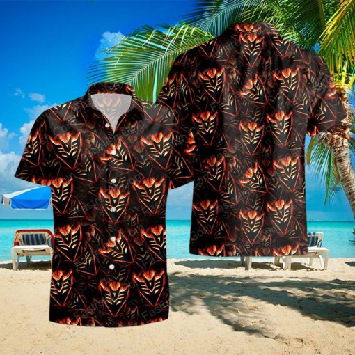 Decepticon Transformer Hawaiian Shirt