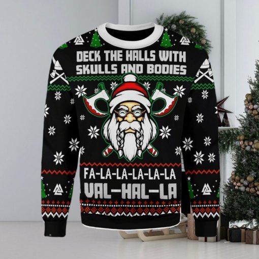 Deck The Halls Ugly Christmas Sweater Xmas Gift Men And Women Christmas Sweater