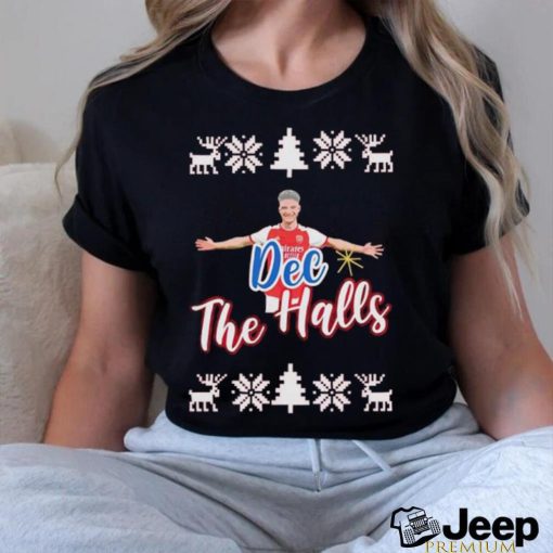 Declan Rice Dec The Halls Arsenal Christmas shirt