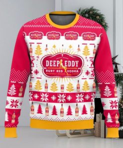 Deep Eddy Ruby Red Vodka Ugly Sweater