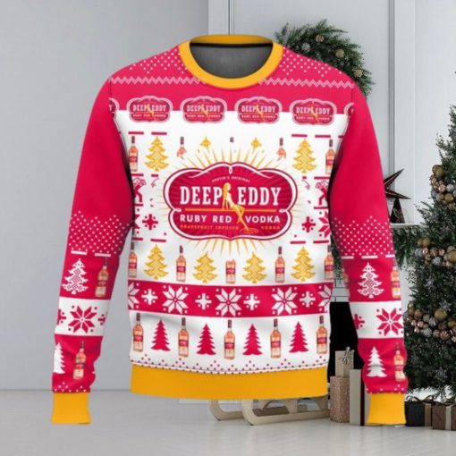 Deep Eddy Ruby Red Vodka Ugly Sweater