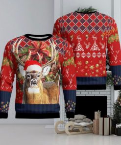 Deer Hunting 3D Ugly Sweater All Over Print, Xmas Gift