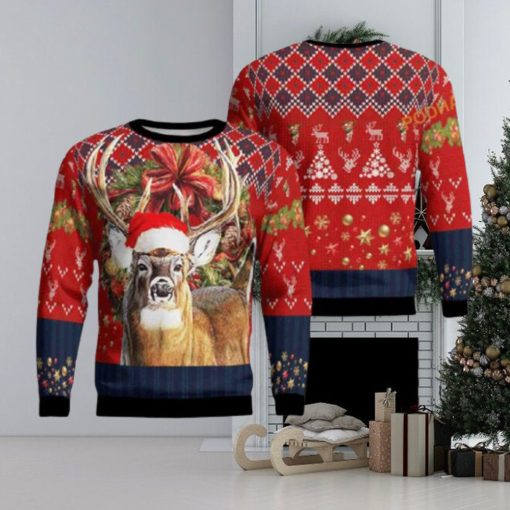 Deer Hunting 3D Ugly Sweater All Over Print, Xmas Gift