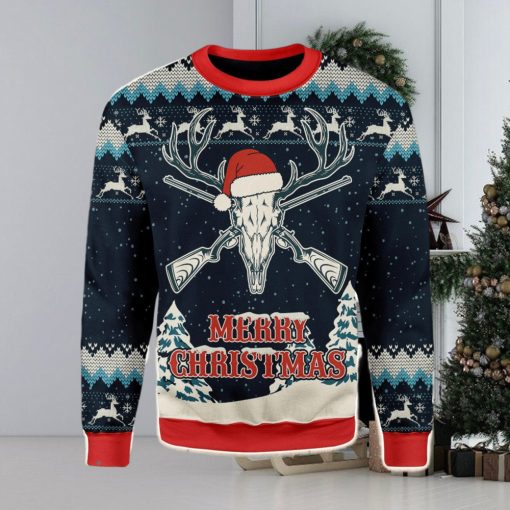 Deer Hunting Ugly Christmas Sweater Xmas Gift Men And Women Christmas Sweater