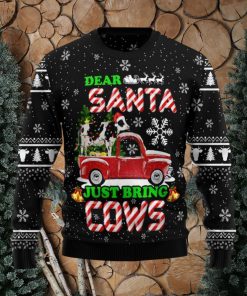 Deer Santa Christmas Unisex Ugly Sweater