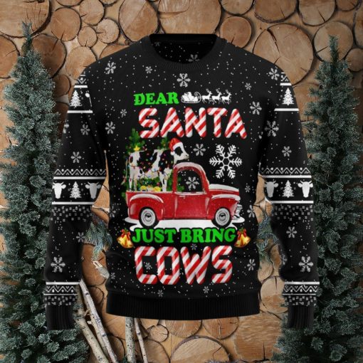 Deer Santa Christmas Unisex Ugly Sweater