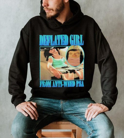 Deflated girl from anti weeb psa shirt