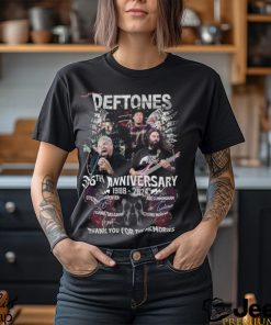 Deftones 36th Anniversary 1988 – 2024 Thank You For The Memories Merch, Deftones Album Shirt, Deftones Tour 2024 T Shirt