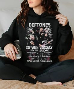 Deftones 36th Anniversary 1988 – 2024 Thank You For The Memories T Shirts