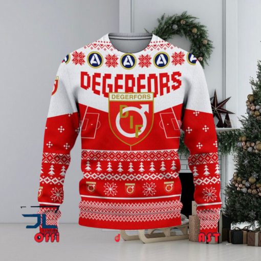 Degerfors IF Allsvenskan Sweden Ugly Sweater Christmas